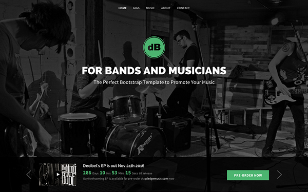 Bootstrap 4 project documentation theme for developers