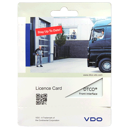 Image of VDO Front Panel Activation Card