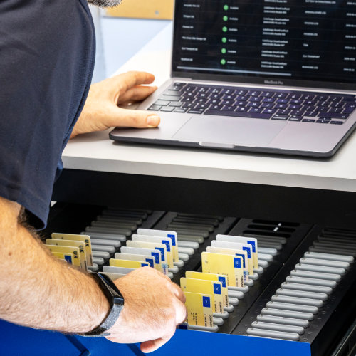 Company Card Hosting